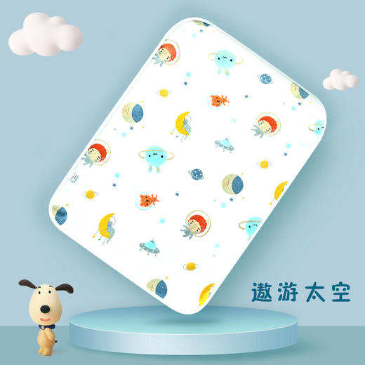 【瞬吸干爽 开启熟睡时刻】婴儿隔尿垫防水纯棉纱布床单可洗宝宝隔尿垫超大防尿垫月经姨妈垫 商品图7