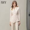 IWY/高级感杏色西装套装女秋冬韩版时尚气质酒店经理工作服职业装正装 CP10407米白 商品缩略图1