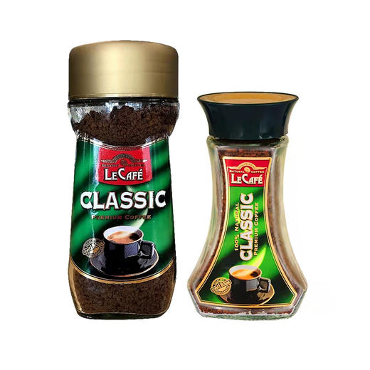 雷努尔经典速溶咖啡100g/200g 手工烘焙 口感浓郁 020848/022654 商品图0
