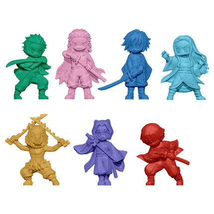 日本iwako鬼灭之刃Aniplex盲盒橡皮公仔橡皮擦无屑不留痕学生专用可爱卡通玩偶创意文具趣味礼物 商品图2