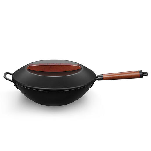 三禾极热纯铁炒锅32CM 商品图1