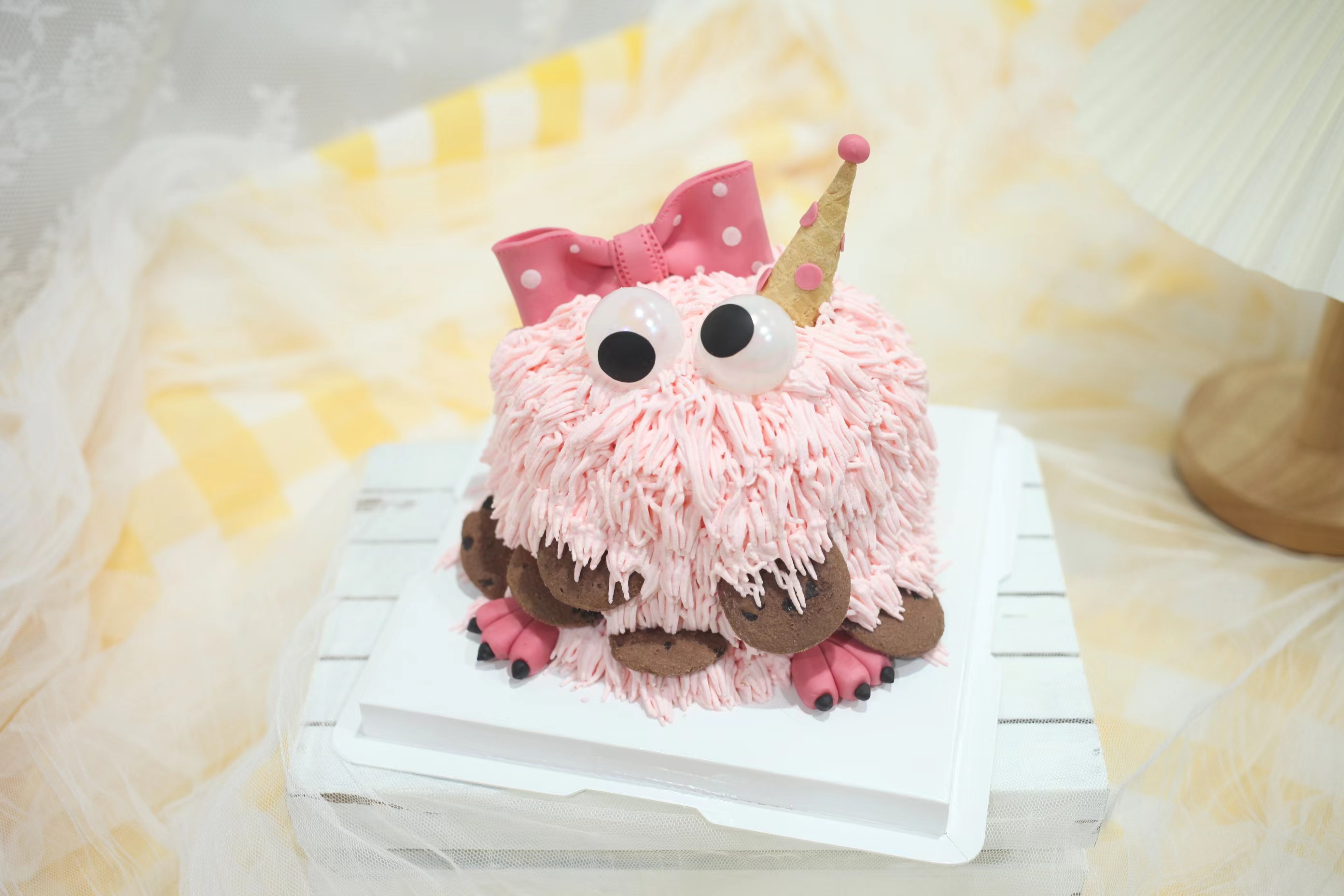 2021万圣主题限定怪兽蛋糕怪兽蛋糕如图款式新鲜水果动物性淡奶油