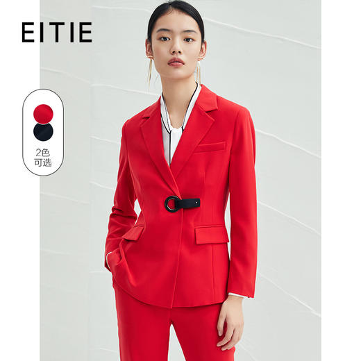EITIE爱特爱春夏款时尚百搭纯色修身外套6503210 商品图0