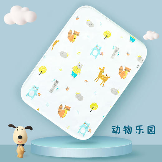 【瞬吸干爽 开启熟睡时刻】婴儿隔尿垫防水纯棉纱布床单可洗宝宝隔尿垫超大防尿垫月经姨妈垫 商品图5