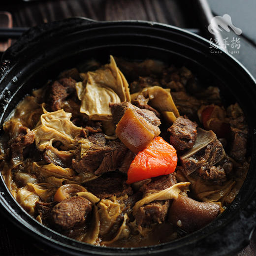 生态支竹焖羊肉(方野厨房) | 绿家自产 *FarmYeah Braised lamb with beancurd bamboo | Self-production 商品图1