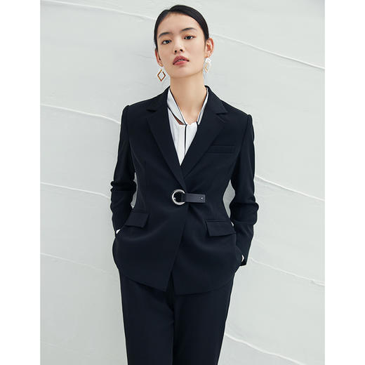 EITIE爱特爱春夏款时尚百搭纯色修身外套6503210 商品图7