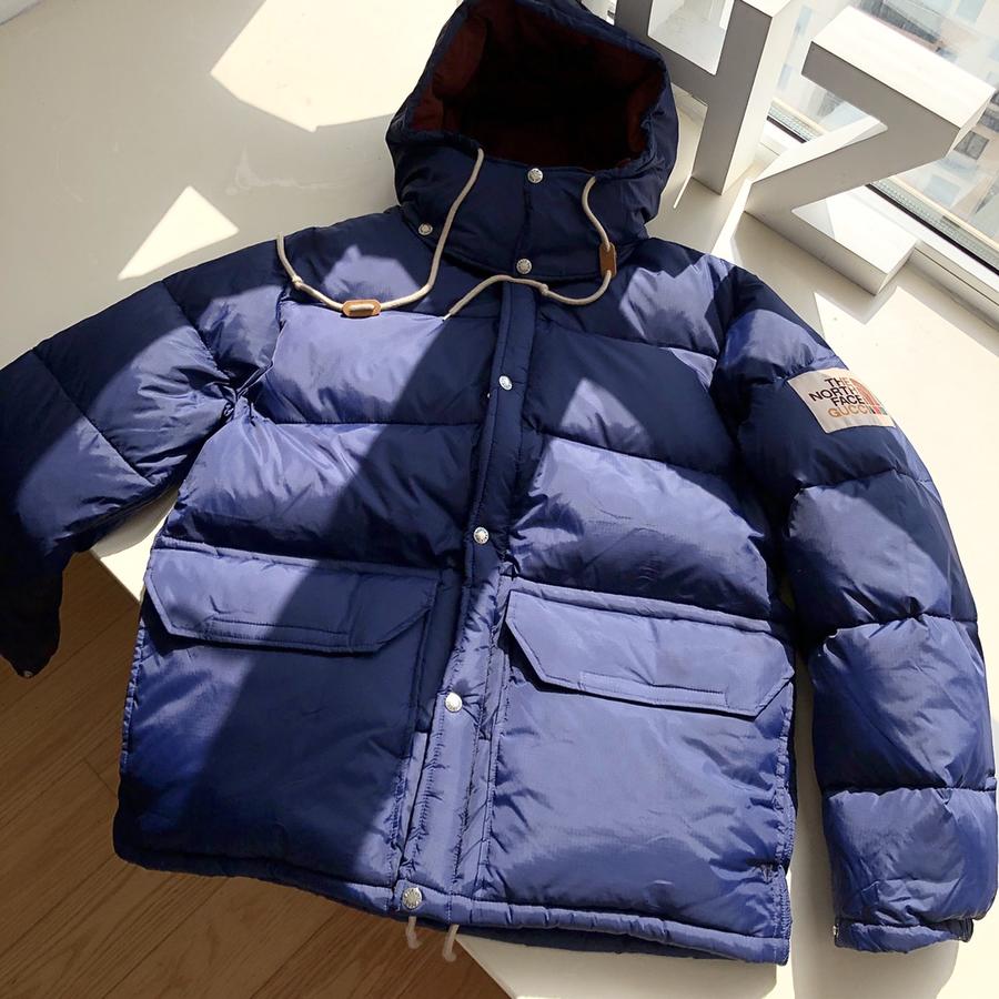 点此购买 北面×古驰男女鹅绒四色连帽羽绒服 ll202116