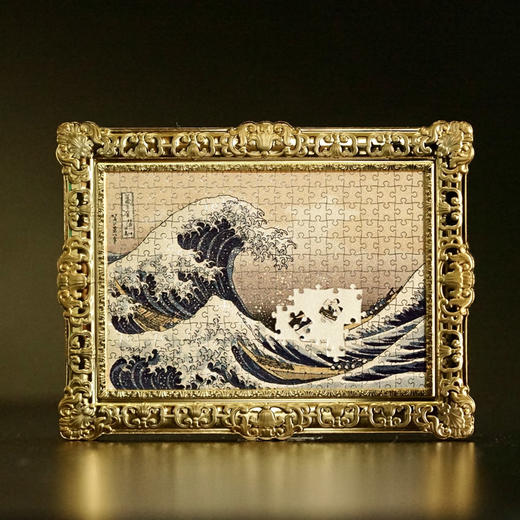 浮世绘《神奈川冲浪里》纪念币 世界名画拼图系列第2枚！ 商品图0