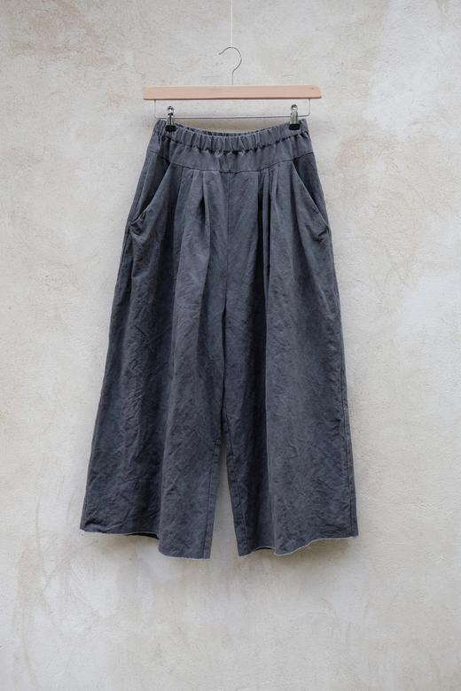 elsa esturgie 炭灰阔腿裤裙裤 商品图2
