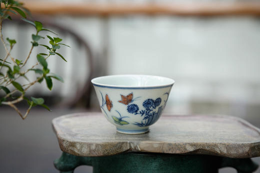 三鼎 非遗斗彩三秋杯 商品图3