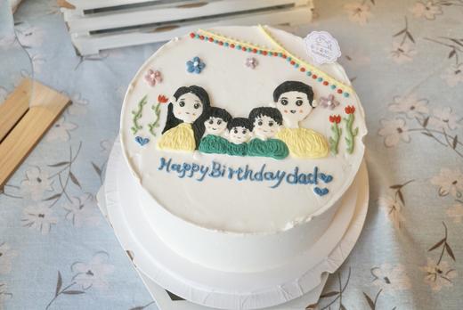 手绘一家五口 商品图0