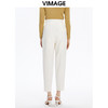 VIMAGE纬漫纪秋季新款纯色通勤显瘦简约裤子V1605220 商品缩略图4