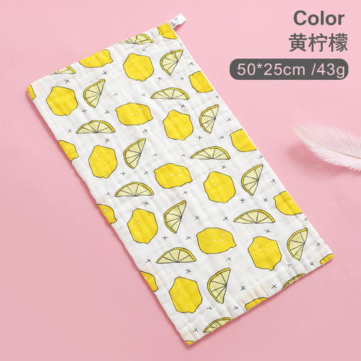 【A类婴幼儿专用】六层高密儿童毛巾纯棉方巾婴幼儿全棉小毛巾宝宝洗脸巾手巾喂奶巾 商品图10