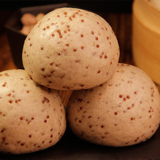 富世康藜麦馒头500g/袋 杂粮粗粮馒头面点生鲜早餐 商品图4