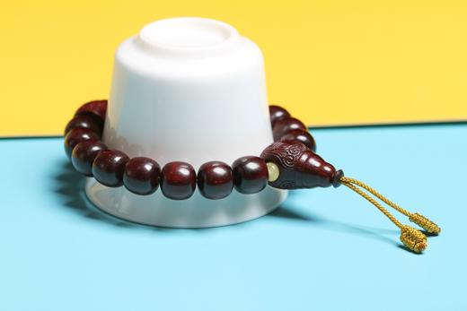 XYZT0186°印度小叶紫檀11mmx12mmx16粒 商品图2