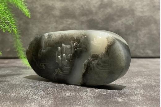 【御珠宫坊·传承系列】青花子料山水牌 商品图7