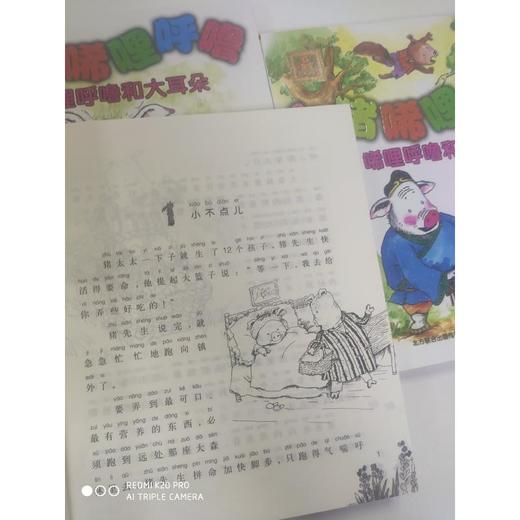 小猪唏哩呼噜：唏哩呼噜和他的弟弟+唏哩呼噜和猪八戒+唏哩呼噜和大耳朵 商品图3