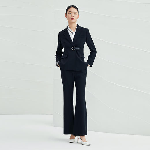 EITIE爱特爱春夏款时尚百搭纯色修身外套6503210 商品图8