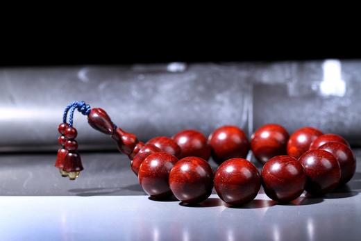 XYZT0222°满星紫檀/招财报喜鸟/幸运铃铛18mmx12粒 商品图3