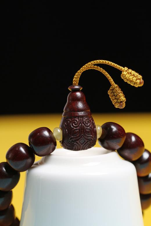 XYZT0186°印度小叶紫檀11mmx12mmx16粒 商品图3