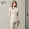 IWY/高级感杏色西装套装女秋冬韩版时尚气质酒店经理工作服职业装正装 CP10407米白 商品缩略图0