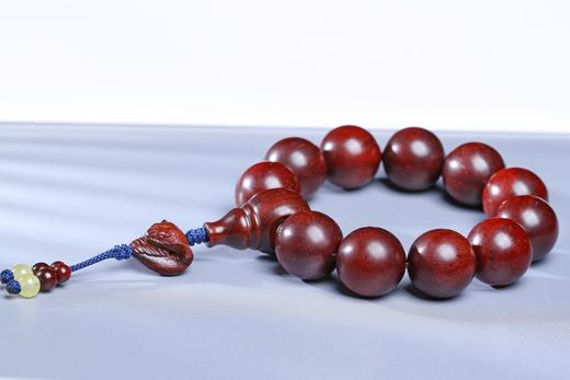 XYZT0234°多星小叶紫檀（搭吉祥长寿蛇）20mmx11粒 商品图2