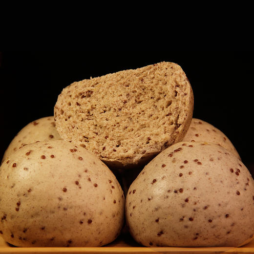 富世康藜麦馒头500g/袋 杂粮粗粮馒头面点生鲜早餐 商品图5