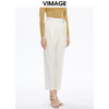 VIMAGE纬漫纪秋季新款纯色通勤显瘦简约裤子V1605220 商品缩略图2
