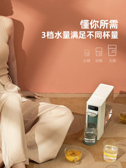 集米即热式饮水机F5桌面开水机台式速热饮水器办公家用热水一体机 商品图1