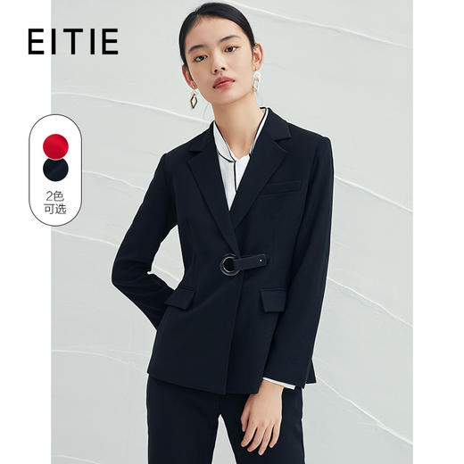 EITIE爱特爱春夏款时尚百搭纯色修身外套6503210 商品图6