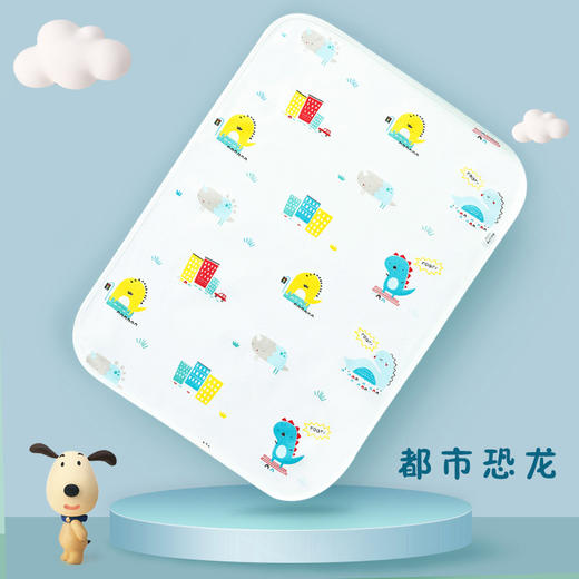 【瞬吸干爽 开启熟睡时刻】婴儿隔尿垫防水纯棉纱布床单可洗宝宝隔尿垫超大防尿垫月经姨妈垫 商品图4