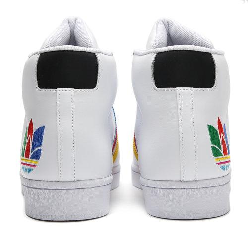 阿迪达斯三叶草板鞋男2021春季新款运动鞋官网贝壳头休闲鞋FX0183 商品图3