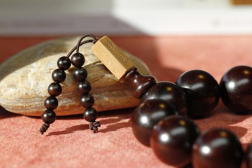 XYZT0031°金星高密紫檀（搭老山方块）20mmx12粒 商品图3