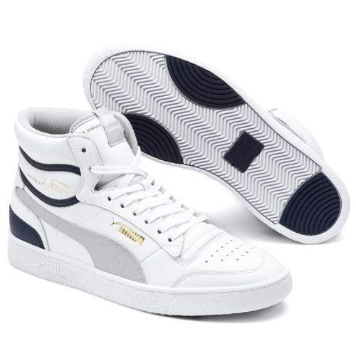 Puma彪马高帮休闲鞋男鞋女2021春季运动鞋复古烫金板鞋370847-04 商品图1