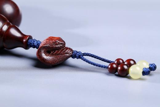 XYZT0234°多星小叶紫檀（搭吉祥长寿蛇）20mmx11粒 商品图4