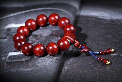 XYZT0222°满星紫檀/招财报喜鸟/幸运铃铛18mmx12粒 商品图1