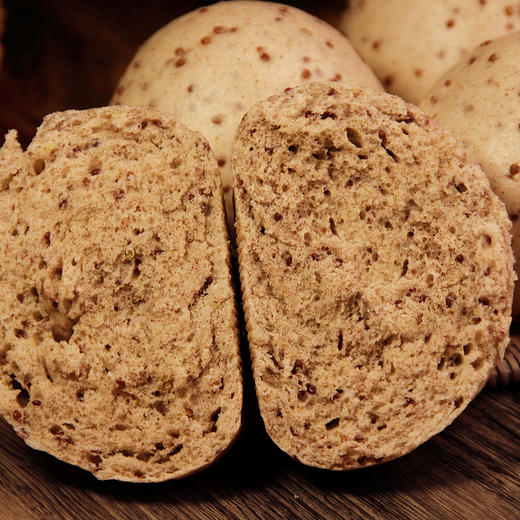 富世康藜麦馒头500g/袋 杂粮粗粮馒头面点生鲜早餐 商品图2