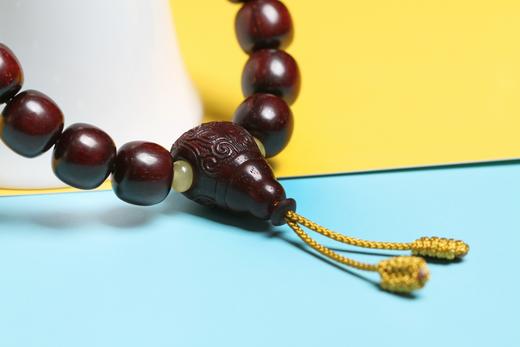 XYZT0186°印度小叶紫檀11mmx12mmx16粒 商品图1