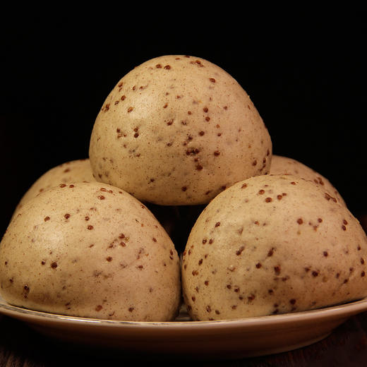 富世康藜麦馒头500g/袋 杂粮粗粮馒头面点生鲜早餐 商品图3