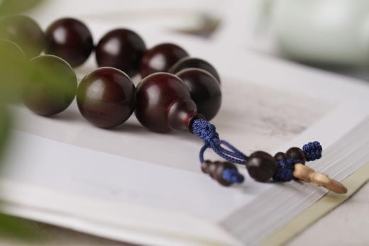 XYZT0126°经典沉稳款（小叶紫檀+老山檀）2.0cmx12粒 商品图3