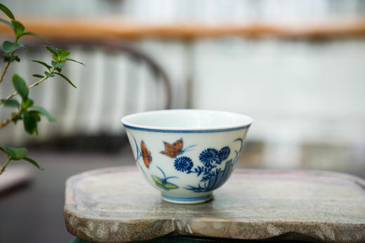 三鼎 非遗斗彩三秋杯 商品图1