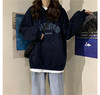 oversize加绒卫衣女ins秋冬季新款韩版宽松学生连帽套头外套女潮 商品缩略图2