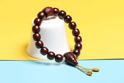 XYZT0186°印度小叶紫檀11mmx12mmx16粒 商品图0