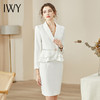 IWY/白色高端名媛职业装套装女小香风气质时尚小西装套裙美容院工作服CS936 商品缩略图1