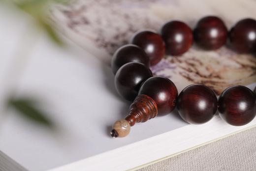 XYZT0033°金星紫檀（搭花梨+老山）18mmx13粒 商品图2