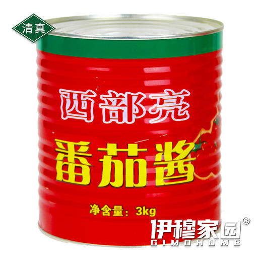 伊穆家园·西部亮番茄酱（6罐*6斤/箱） 商品图1