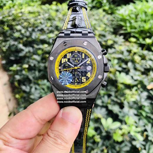 （皮带款）台湾厂NEW厂出品 爱彼Audemars Piguet 皇家橡树离岸型 大黄蜂限量版  多功能机械腕表 尺寸42MM13MM 搭配复刻原装3️⃣1️⃣2️⃣6️⃣全自动机械机芯 商品图0