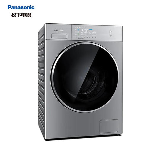 松下（Panasonic）XQG100-LD256 10公斤洗烘一体全自动滚筒洗衣机 光动银双重除菌 商品图0