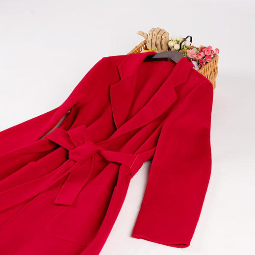 裁缝学苑AG207 女双面羊绒中长款2021新款大衣服装打版纸样裁剪图 商品图2