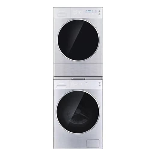 松下（Panasonic）L169+9098P/V洗烘套装滚筒洗衣机10公斤烘干机9公斤热泵烘护机 XQG100-L165+NH-9098V/P 纳诺怡护理 商品图0